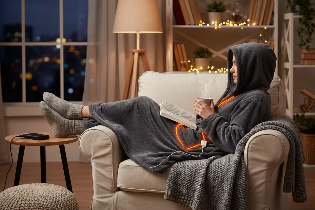 USB Electric Heated Robe